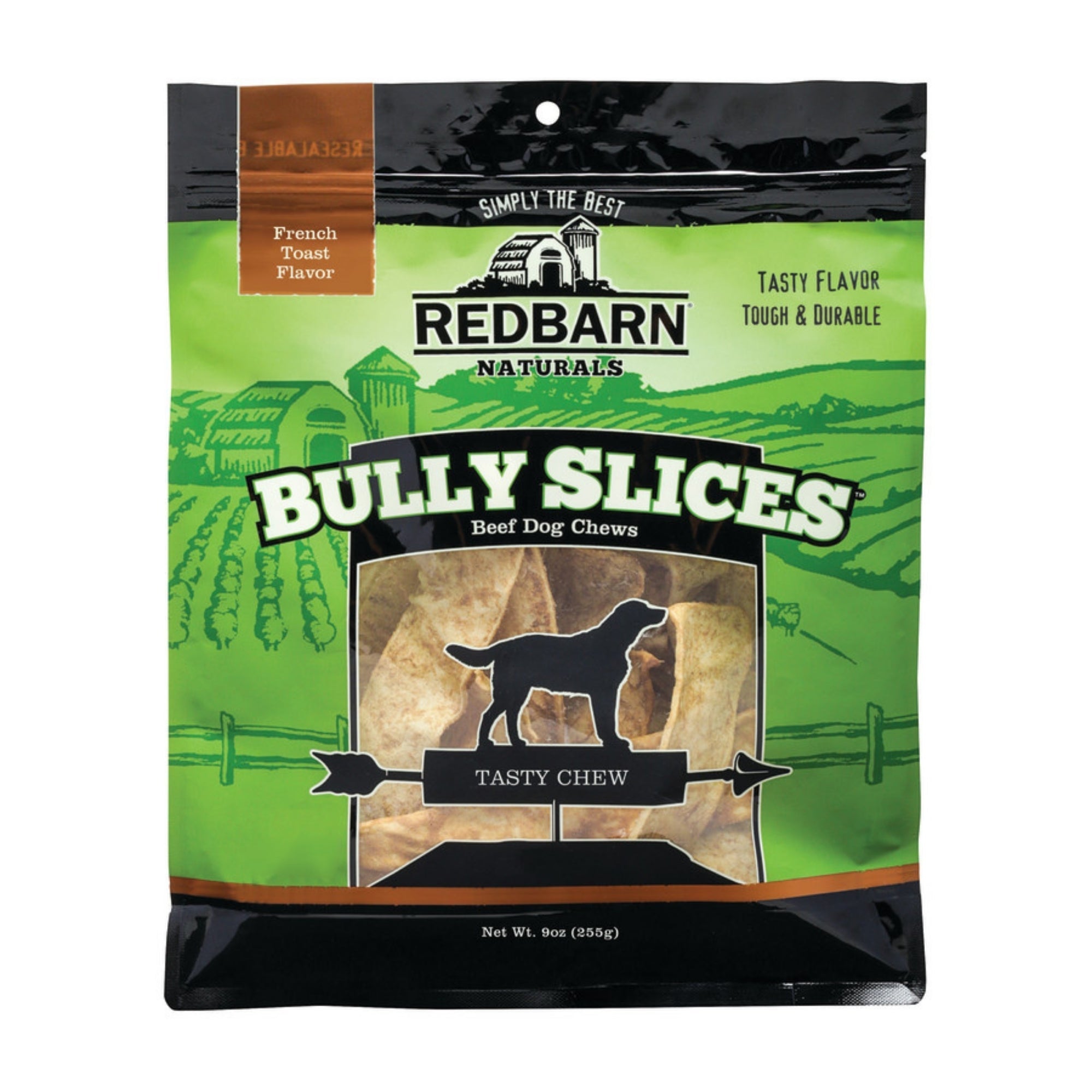 Redbarn Pet Products Natural Bully Slices Dog Treat French Toast 1ea/9 oz