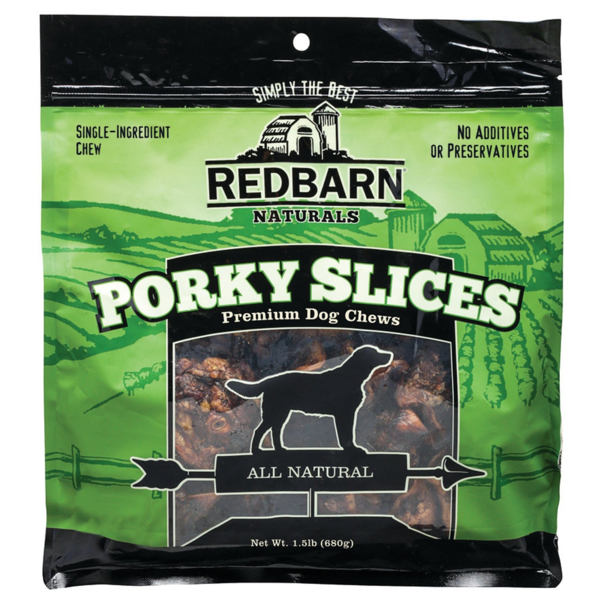 Redbarn Pet Products Porky Slices Dog Treat 1ea/1.5 lb