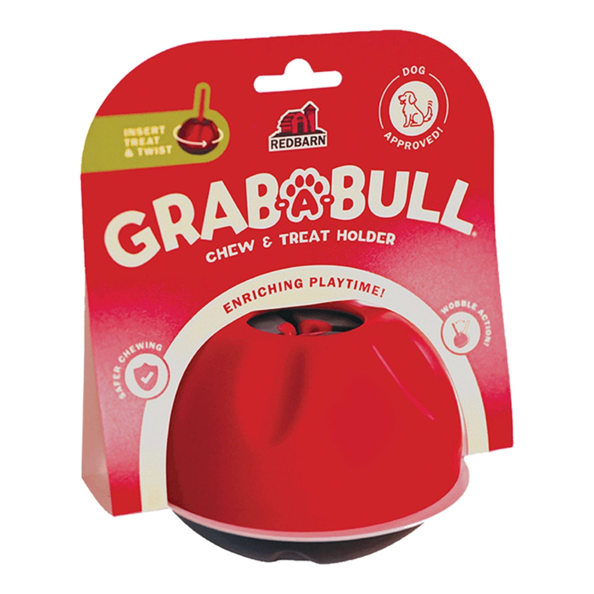 Red Barn Dog Grab - A - Bull Stick Holder