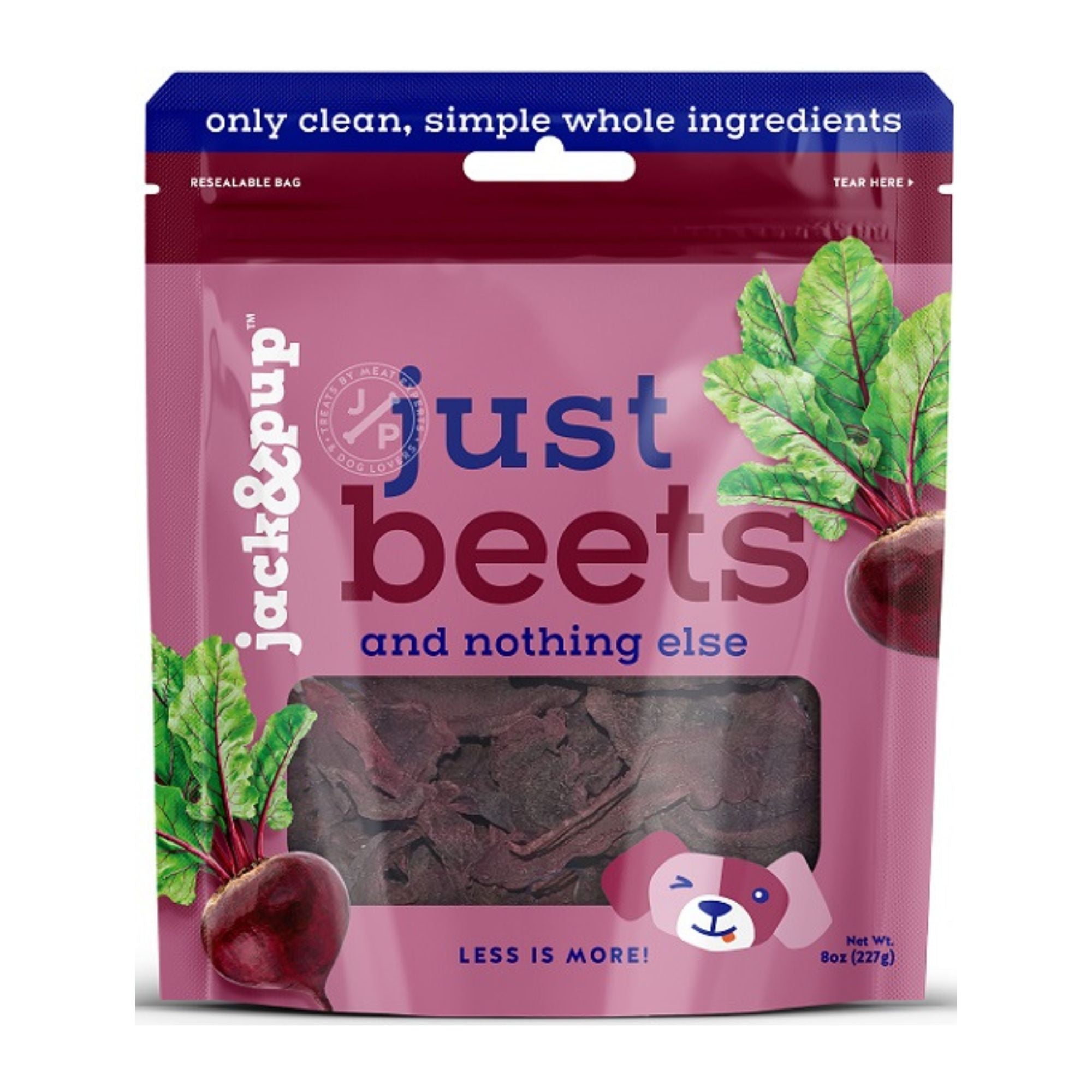 Jack & Pup Dog 8oz. Just Beets