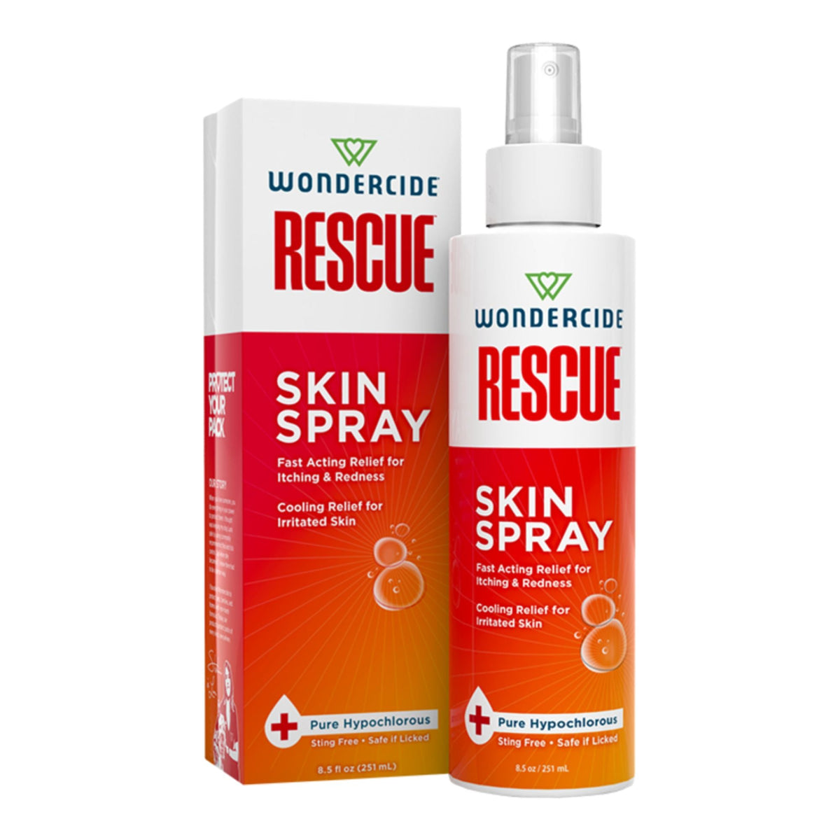 Wondercide Dog & Cat Rescue Skin Spray 8.5oz.