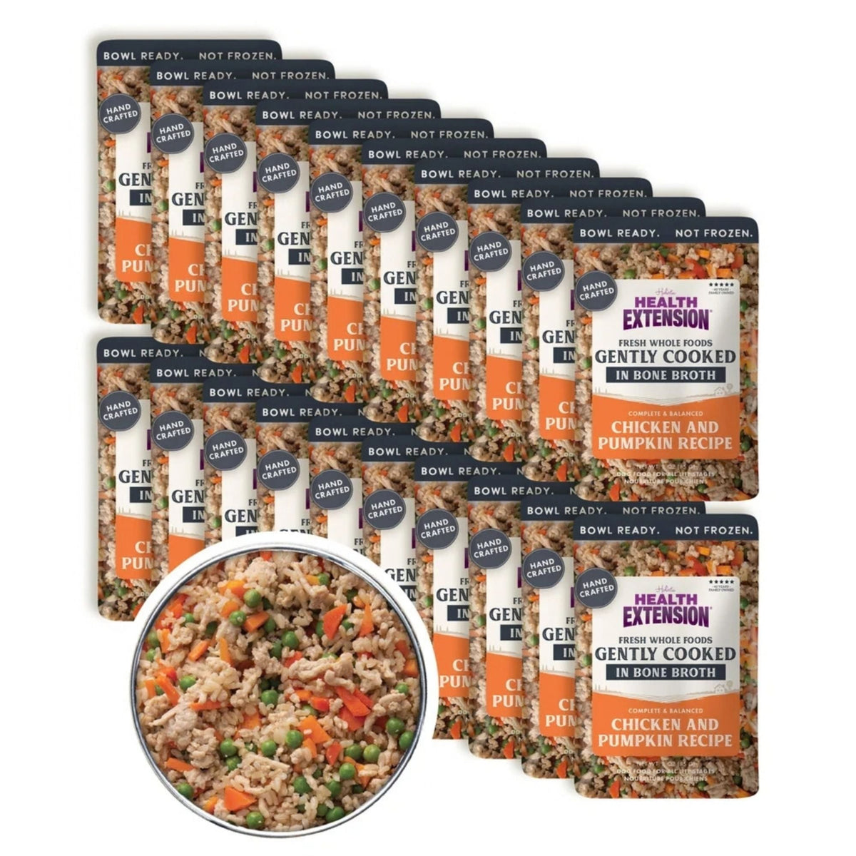 Health Extension Gently Cooked Chicken & Pumpkin Dog 3oz. (Case of 20)