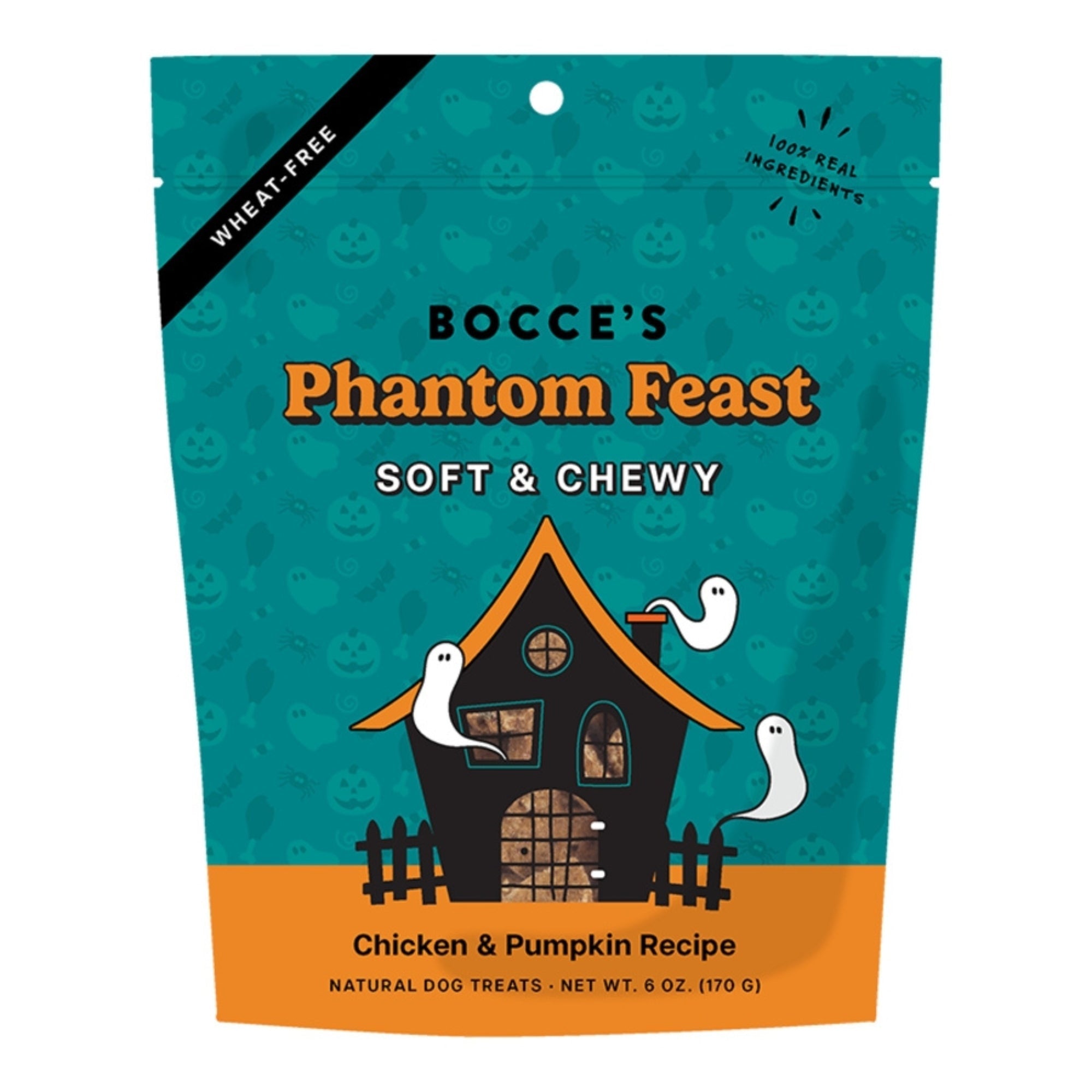 Bocce's Bakery Dog Soft & Chewy Phantom Feast 6oz.