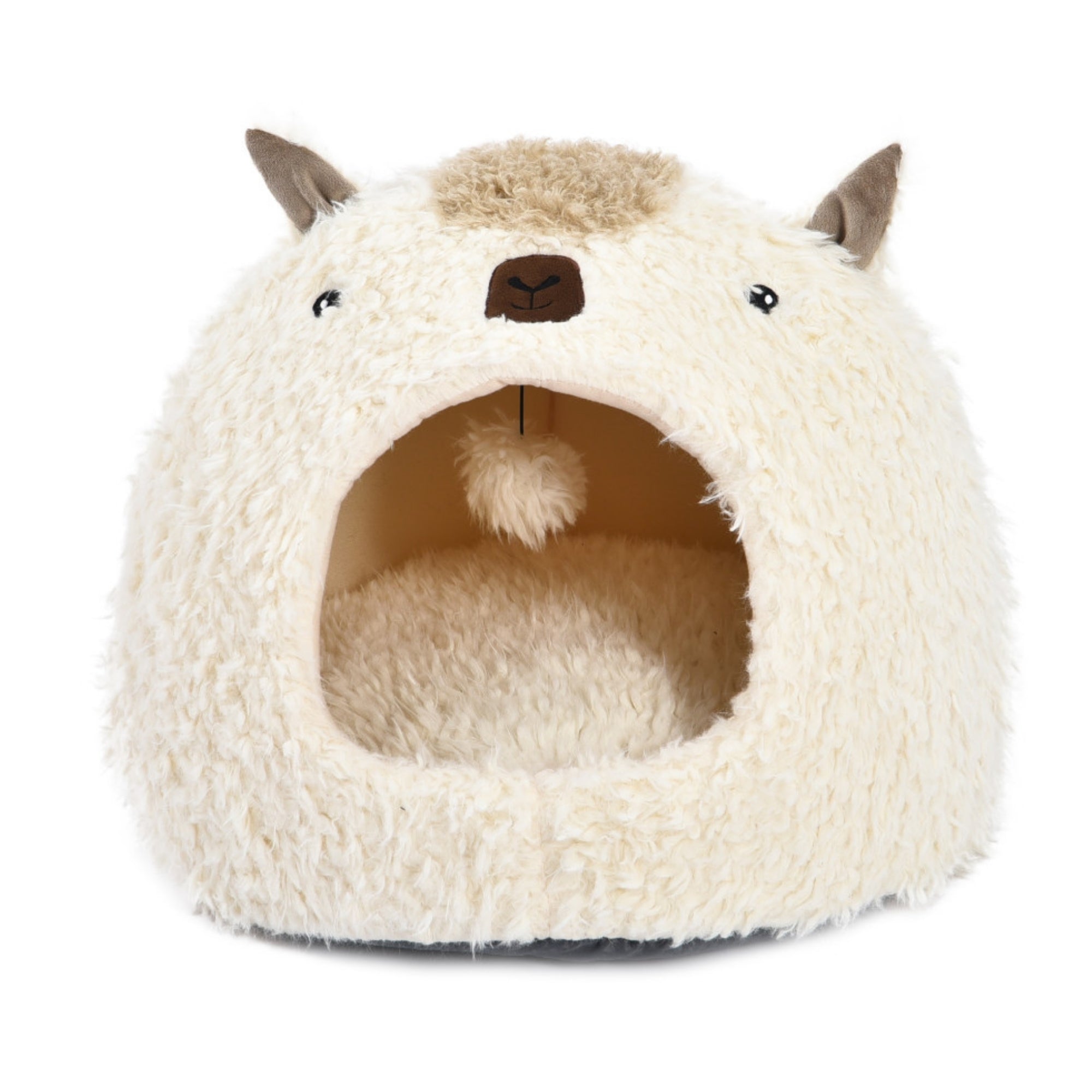 Max & Marlow Dome Cat Cave Cow, blank