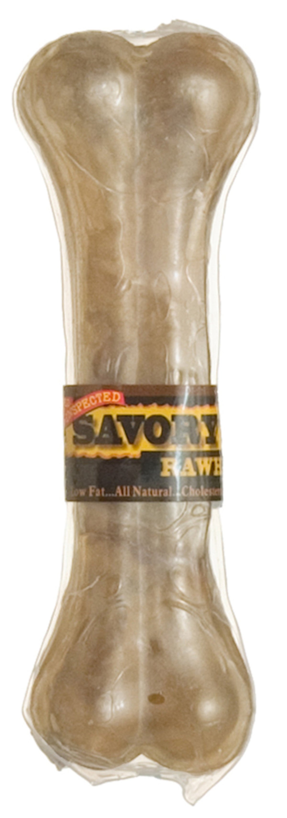 Savory Prime Pressed Bone Natural 6.5in Bulk