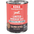 Koha Dog Limited Ingredient Grain Free 90% Salmon 13oz. (Case of 12)
