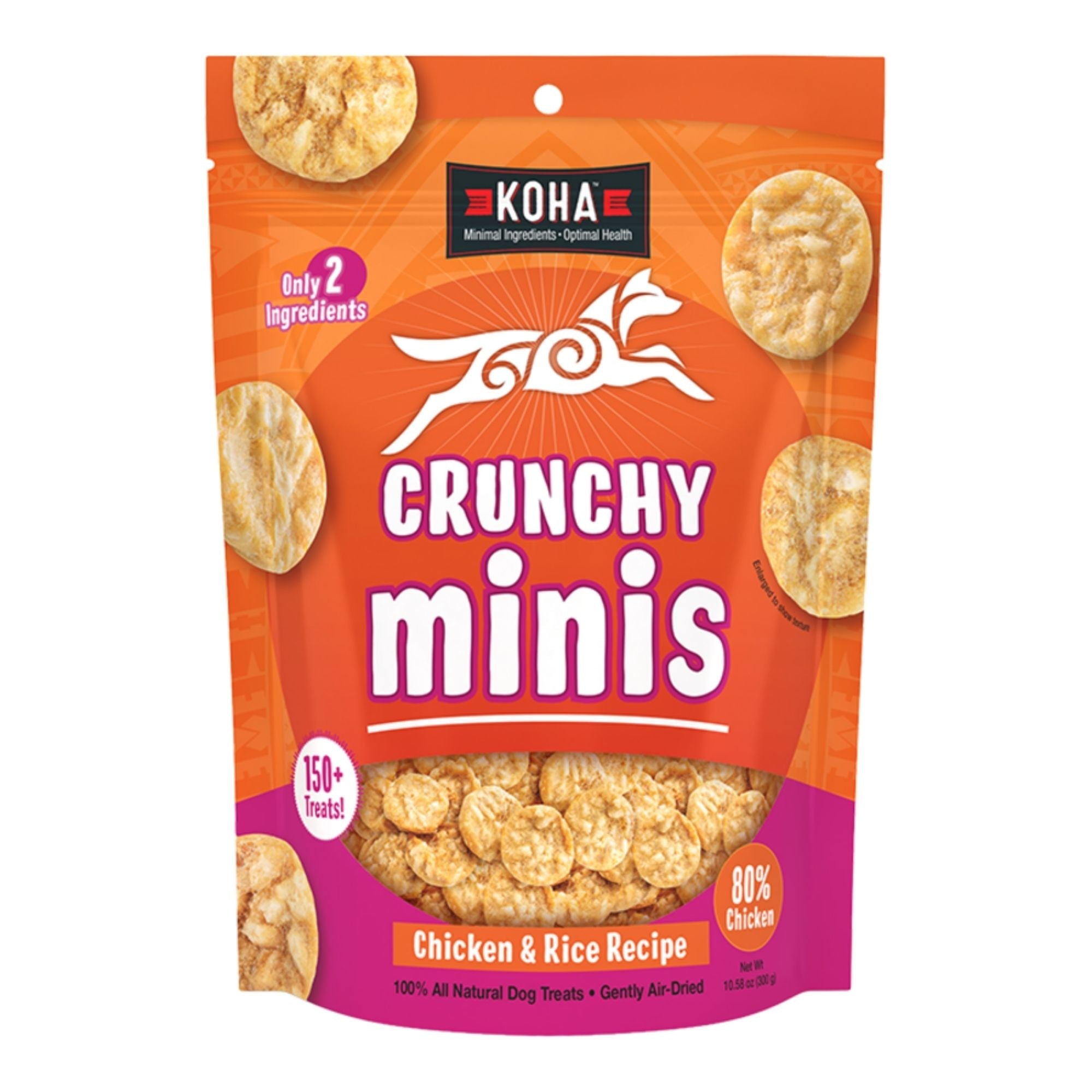 Koha Dog Crunchy Minis Chicken Treats 10.58oz.