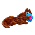 Cycle Dog Duraplush Sitting Squirrel Dog Toy Brown Small