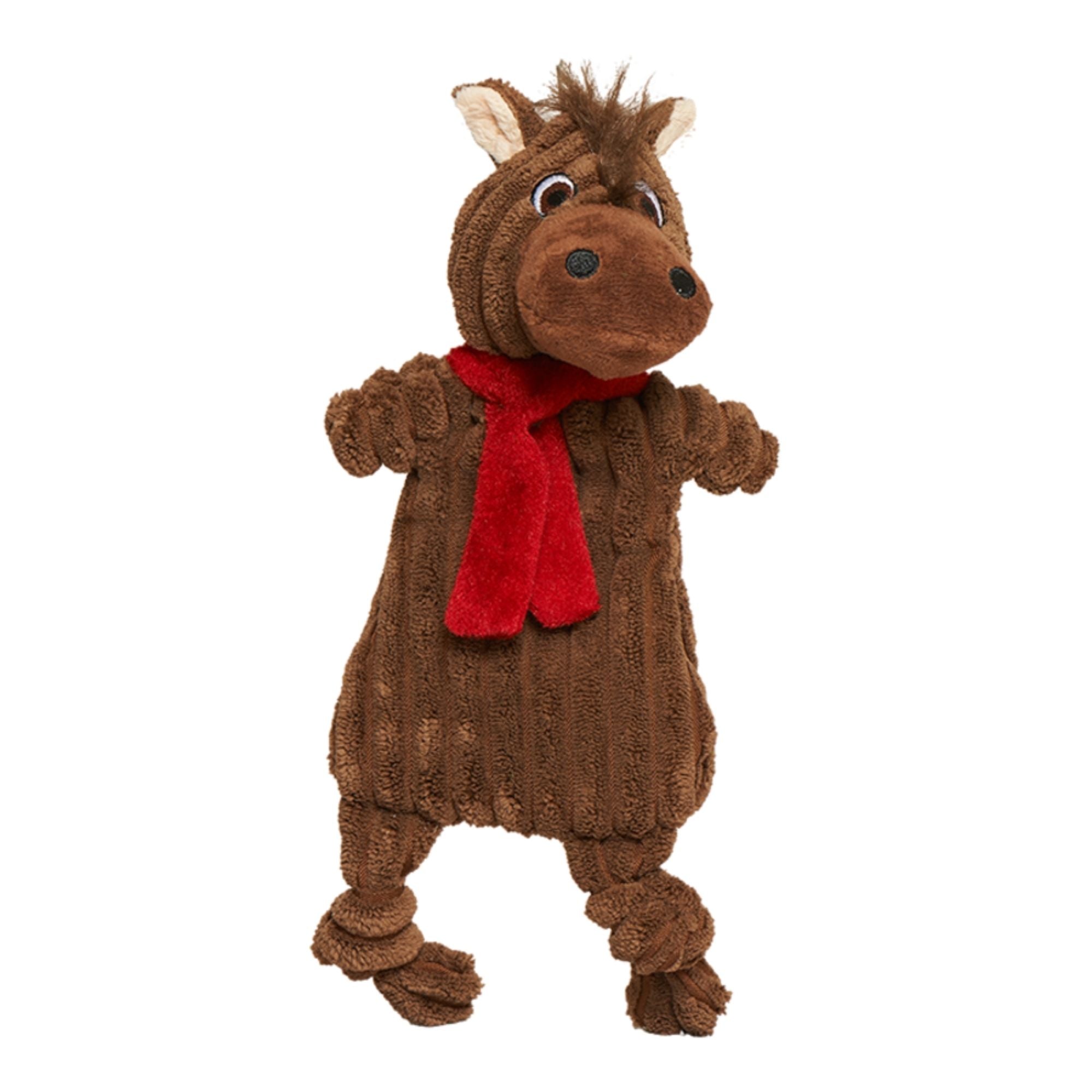 Hugglehounds Dog Huggleflatties Pasture Pals Small - 3 Pack (Barley Horse Hopper Frog & Rusty Rooster)