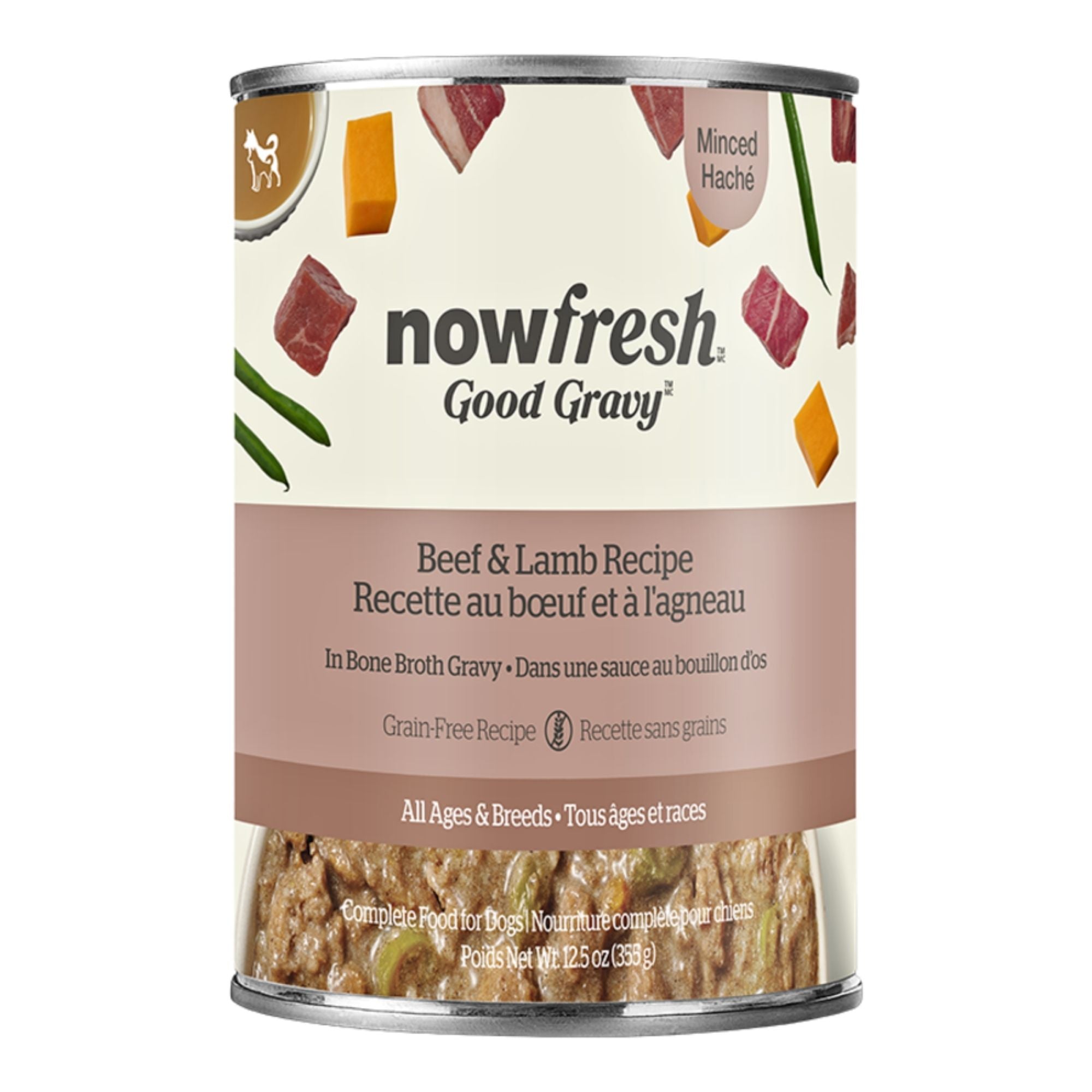Now Fresh Dog Good Gravy Grain Free Minced Beef & Lamb Recipe 12.5oz. (Case of 12)