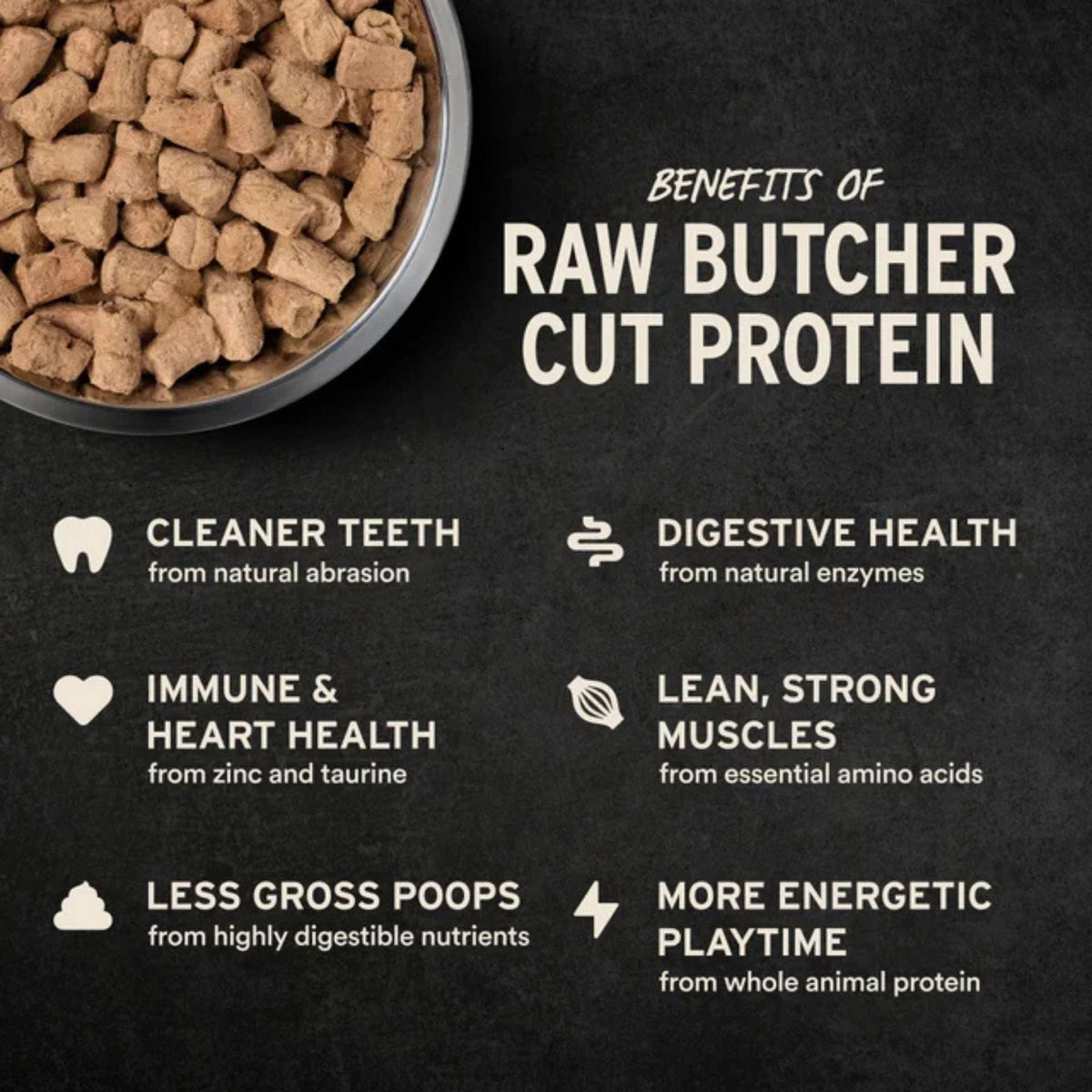 Vital Essentials Dog Freeze-Dried Raw Grain Free Grain Free Lamb & Whitefish Entree & Mixer Dog Food Soft Nibs 3Lbs