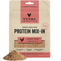 Vital Essentials Dog Freeze-Dried Raw Grain Free Protein Mix - In Chicken Recipe Ground Topper 6oz.