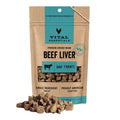 Vital Essentials Dog Freeze-Dried Raw Grain Free Beef Liver Treats 15oz.