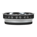 Loving Pets Corsa Pet Bowl Stealth Black, 1ea/SM