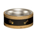 Loving Pets Black Label Wooden Ring Dog Bowl & Holder 1ea/1 qt Default Title