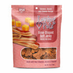 Loving Pets BoneShaped Soft Jerky Dog Treat Chicken; Bacon Cheese; 1ea-6 oz