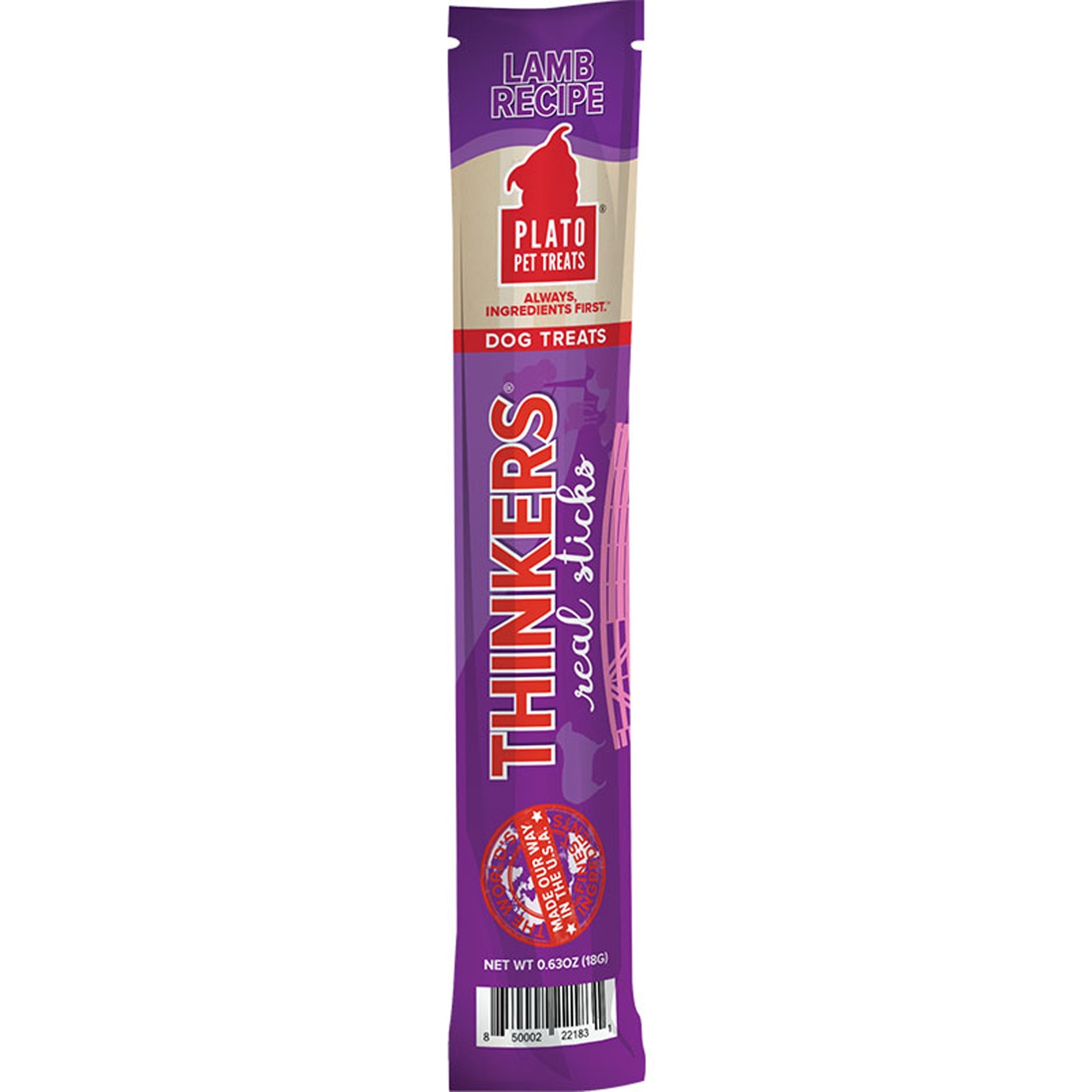 Plato Dog Thinkers Single Lamb 12 Count