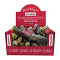 Icelandic Dog Beef Collagen Stick With Fish 8 Inch - 18 Count Display