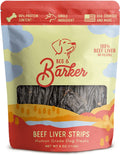 Beg & Barker Beef Liver Strip Dog Treats 4oz