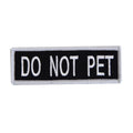 Boss Dog Tactical Harness Patch Do Not Pet, 1ea/SM