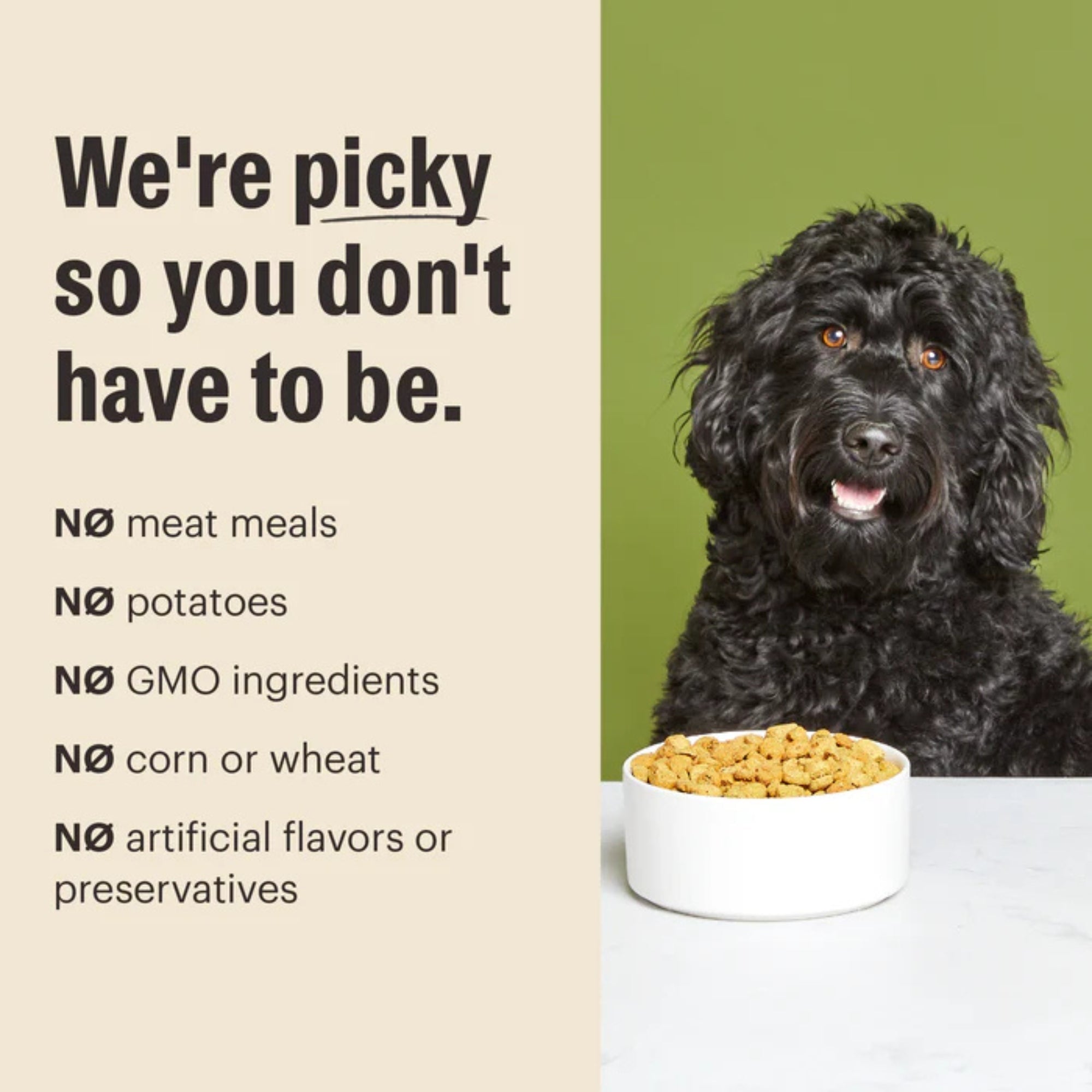 The Honest Kitchen Dog Essential Clusters Beef, Chicken & Oat 20lbs.