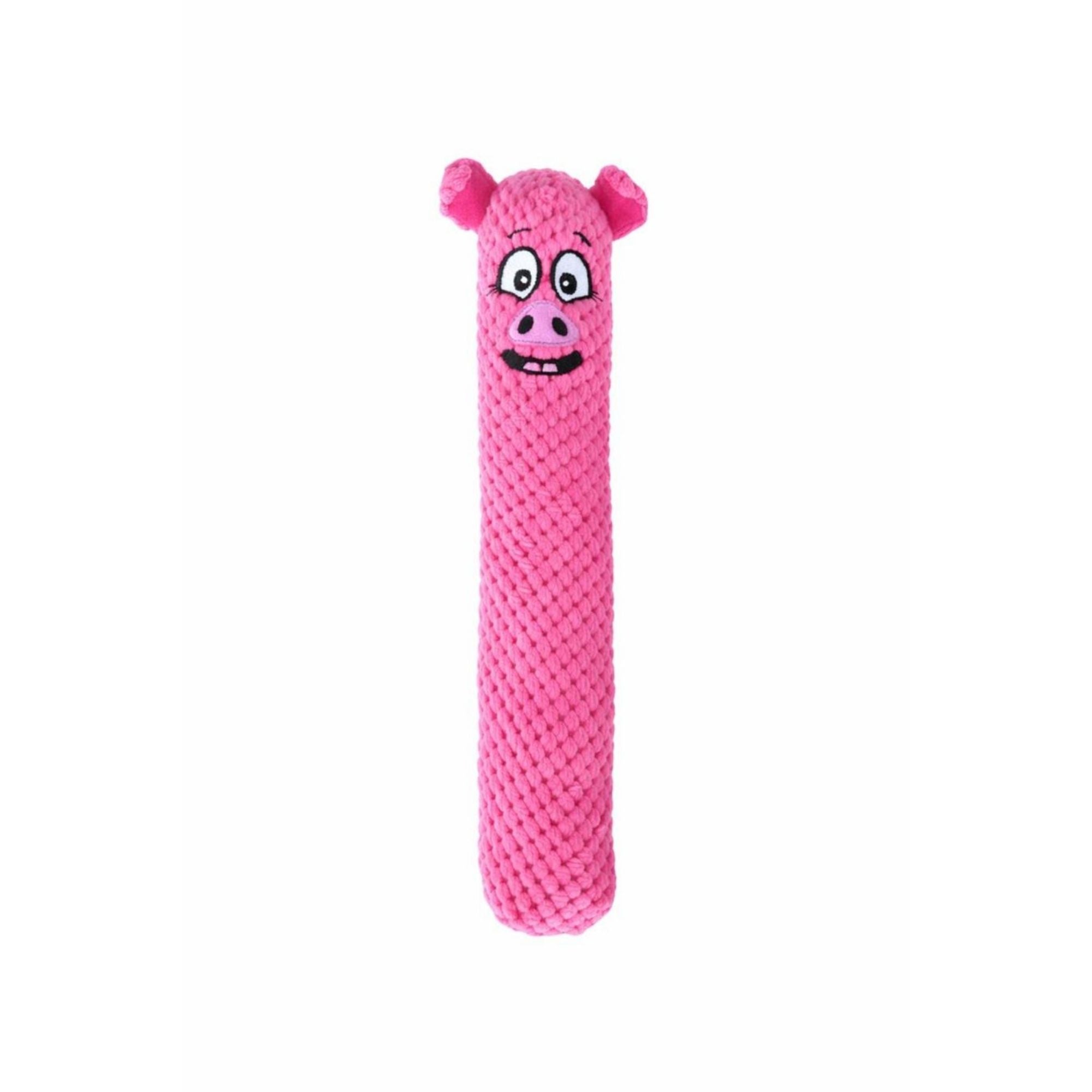 GURU Fry Guys Barnyard Dog Toy Porky, Pink, 1ea/LG