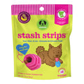 Stashios Dog & Cat Stash Strips Peanut Butter Banana Flavor Stickable Enrichment Treat 18 Servings