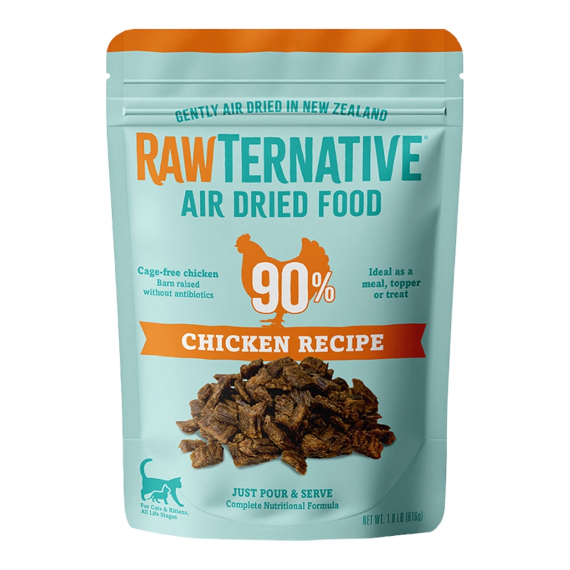 Grandma Mae's Country Naturals Cat Rawternative Air Dried Chicken Recipe 1.8Lbs