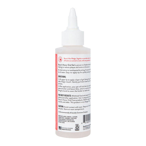 Skout's Honor Dog Oral Gel Peanut Butter & Bacon 4oz.