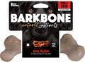 Pet Qwerks  Dinosaur Barkbone Bacon Medium