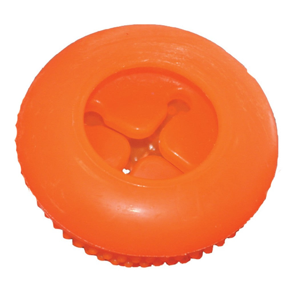 Starmark Bento Ball Dog Toy Orange, blank/LG