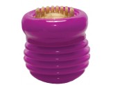 Starmark Groovy Ball with USA Made Treat Purple; 1ea-LG