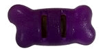 Starmark Flex Grip Treat Ringer Bone Red; 1ea-SM