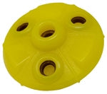 Starmark Flex Grip Treat Ringer UFO Yellow; 1ea-MD