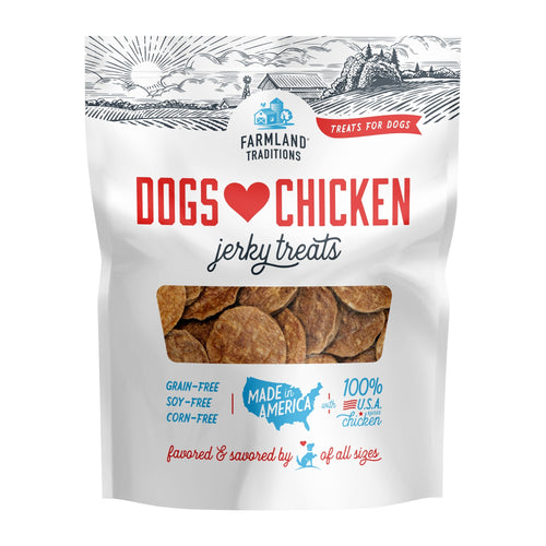 Farmland Traditions Dogs Love Chicken Jerky Dog Treats blank/48oz.