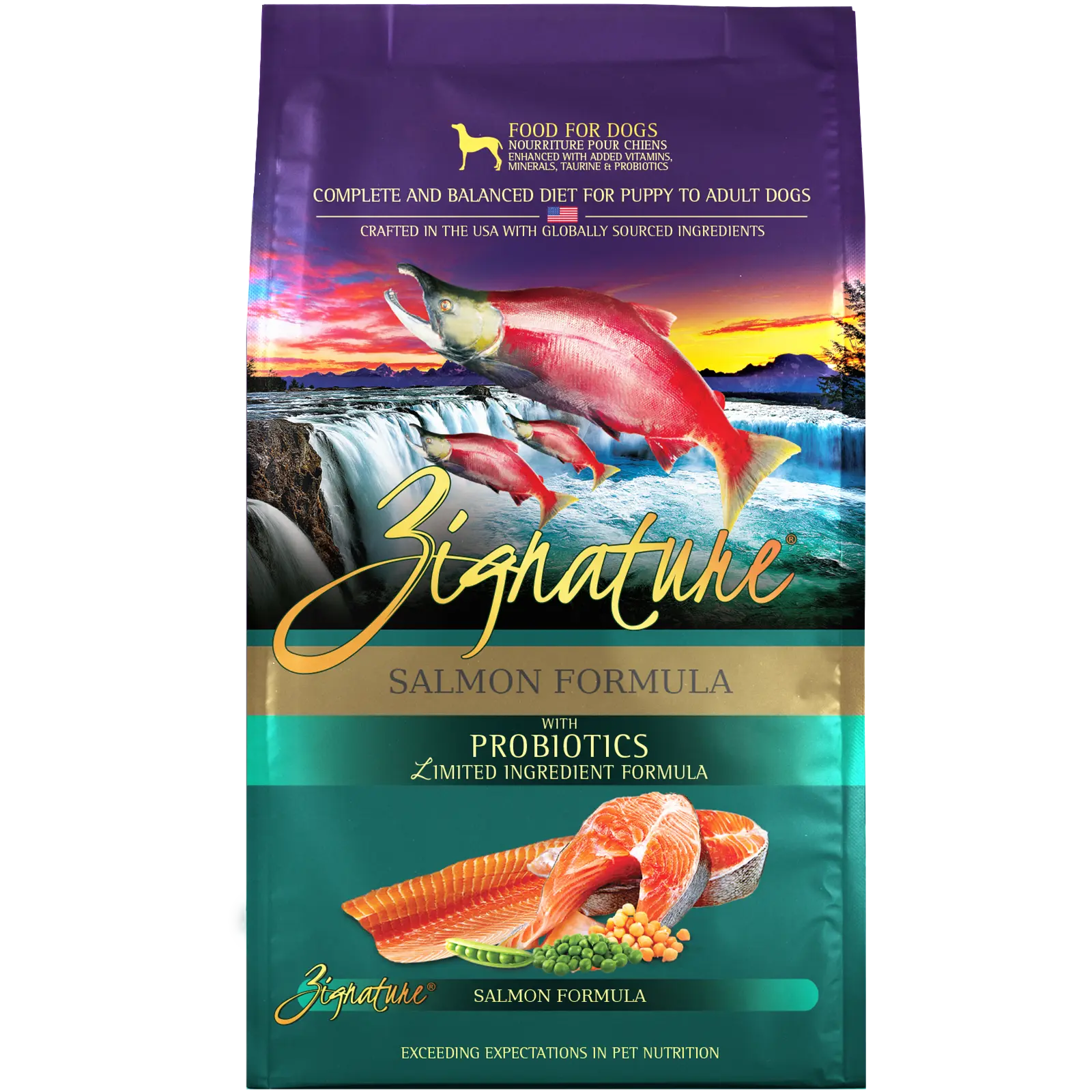 Zignature Dog 4Lb.  Salmon