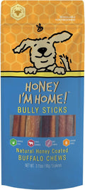 Honey I'm Home Dog Buffalo Bully 6 Inches 5 Pack