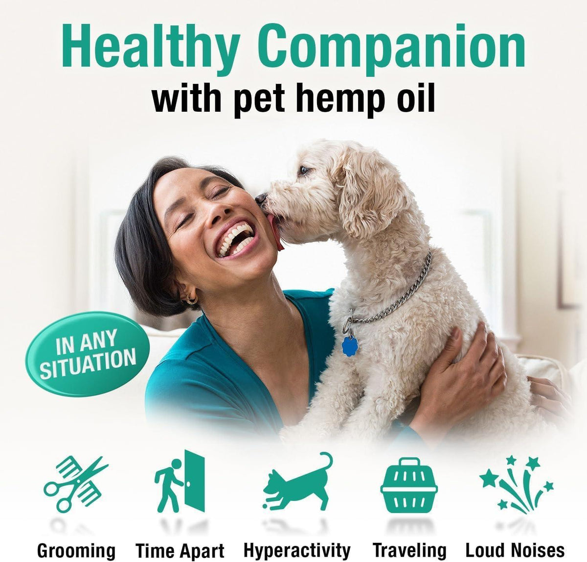 Hemp Оil for Dogs Cats   Helps Pets with Аnxiеty Pаin Strеss Slееp Аrthritis Sеizures Rеlief   Нiр Jоint Hеalth   2Pack