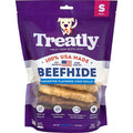 Treatly 100% USA Beefhide Chip Rolls Chicken/Beef 5in. -18 Pk