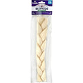 Treatly 100% USA Beefhide Braids with Header Card Natural 12in. 1 Pk