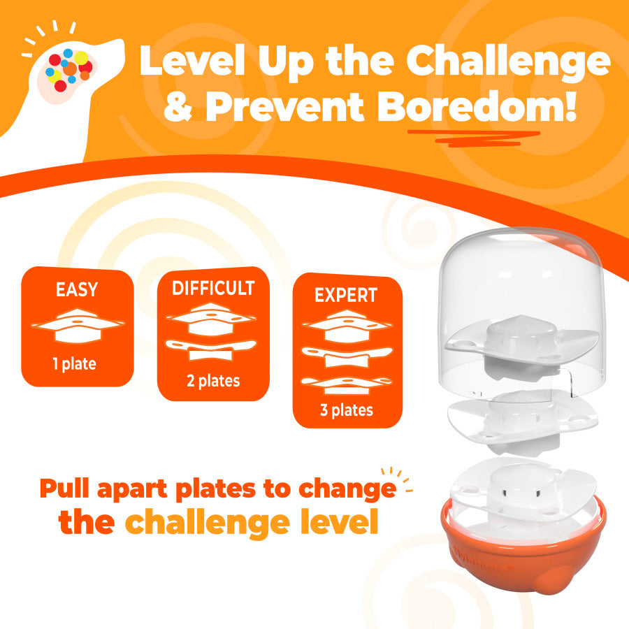 Nylabone Boop N Bobble Puzzle Treat Toy
