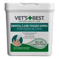 Vet's Best Dental Care Finger Wipes for Dogs and Cats 50ct